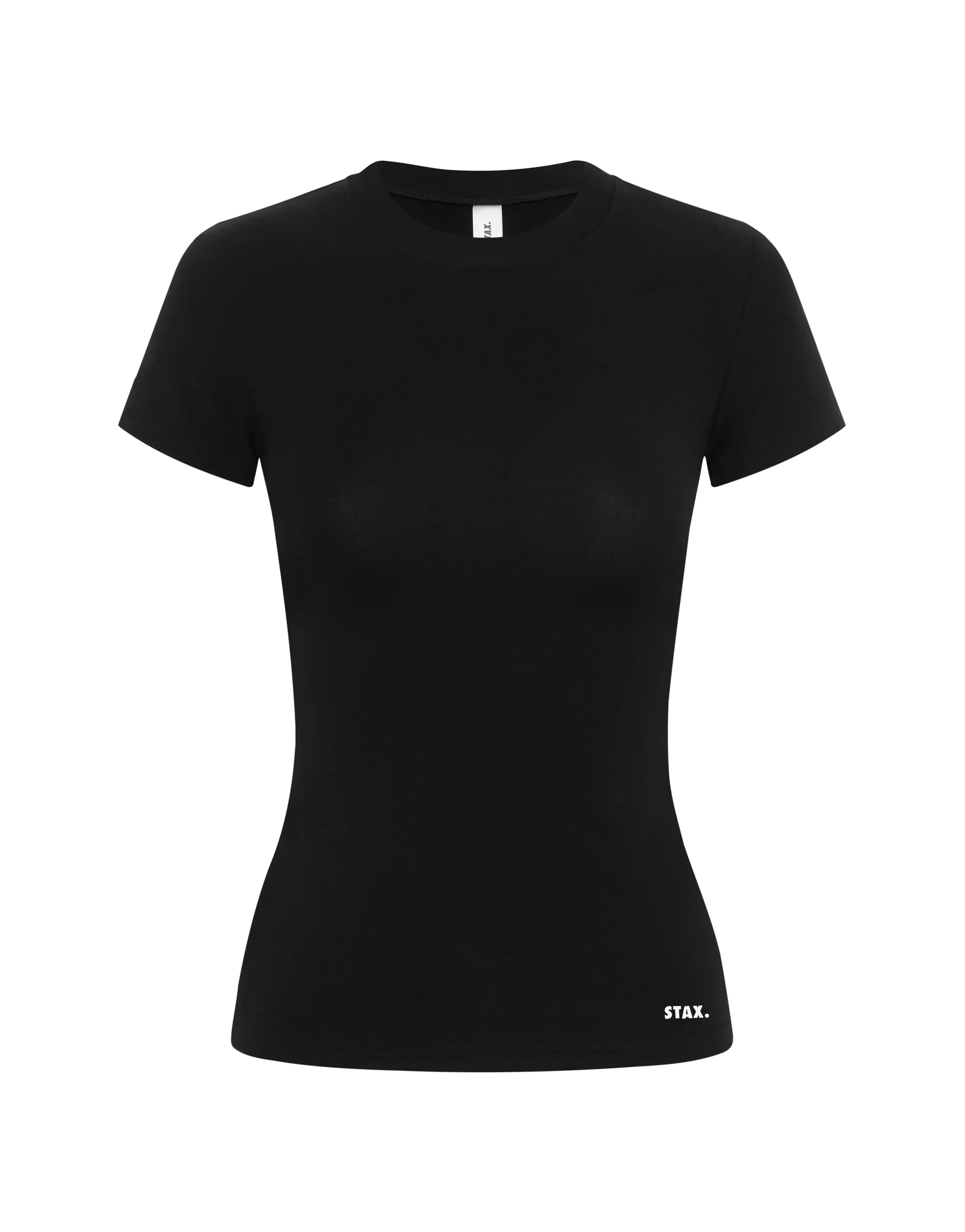 AW Womens Tee - Black/ White - Image 9