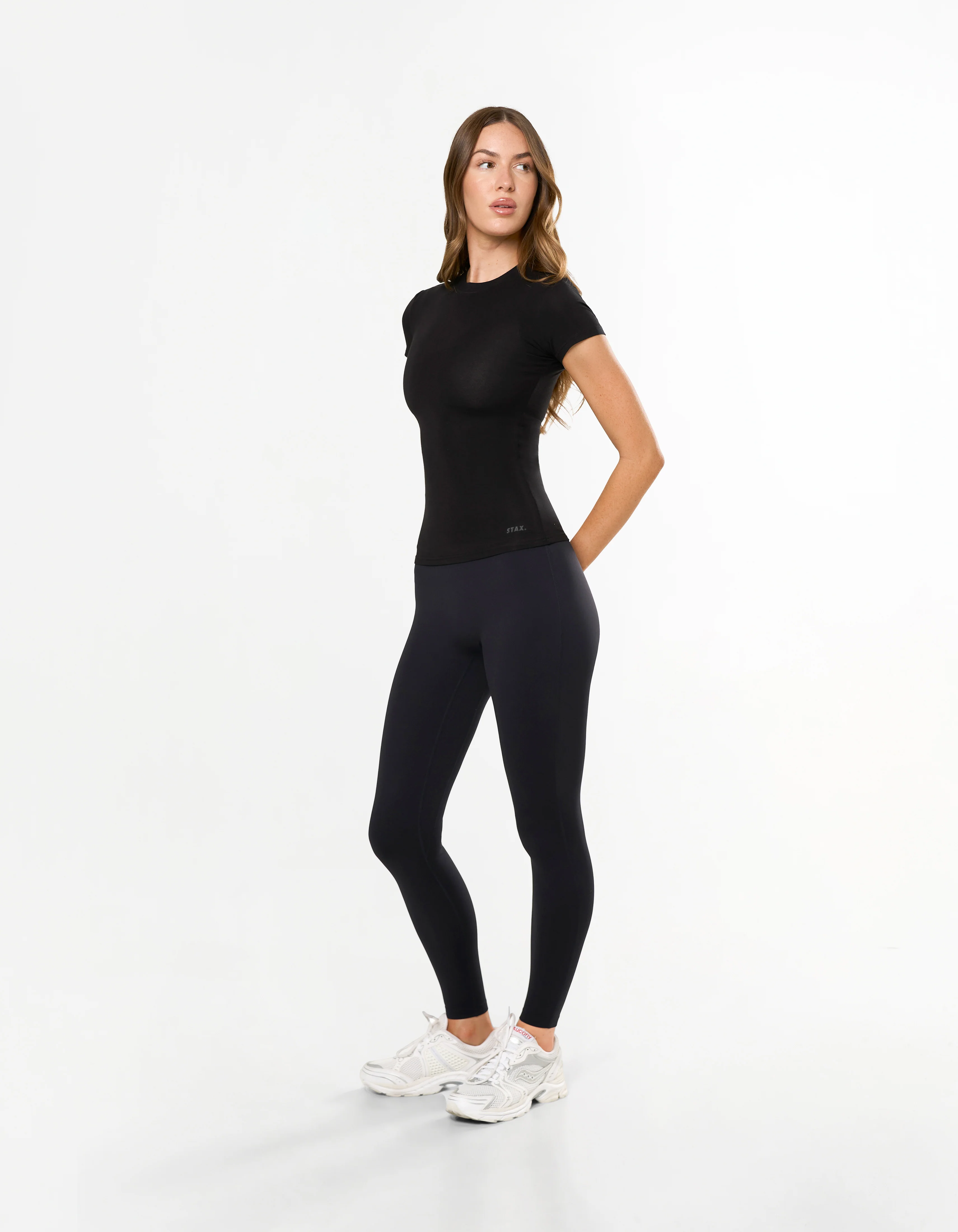 AW Womens Tee - Black - Image 6