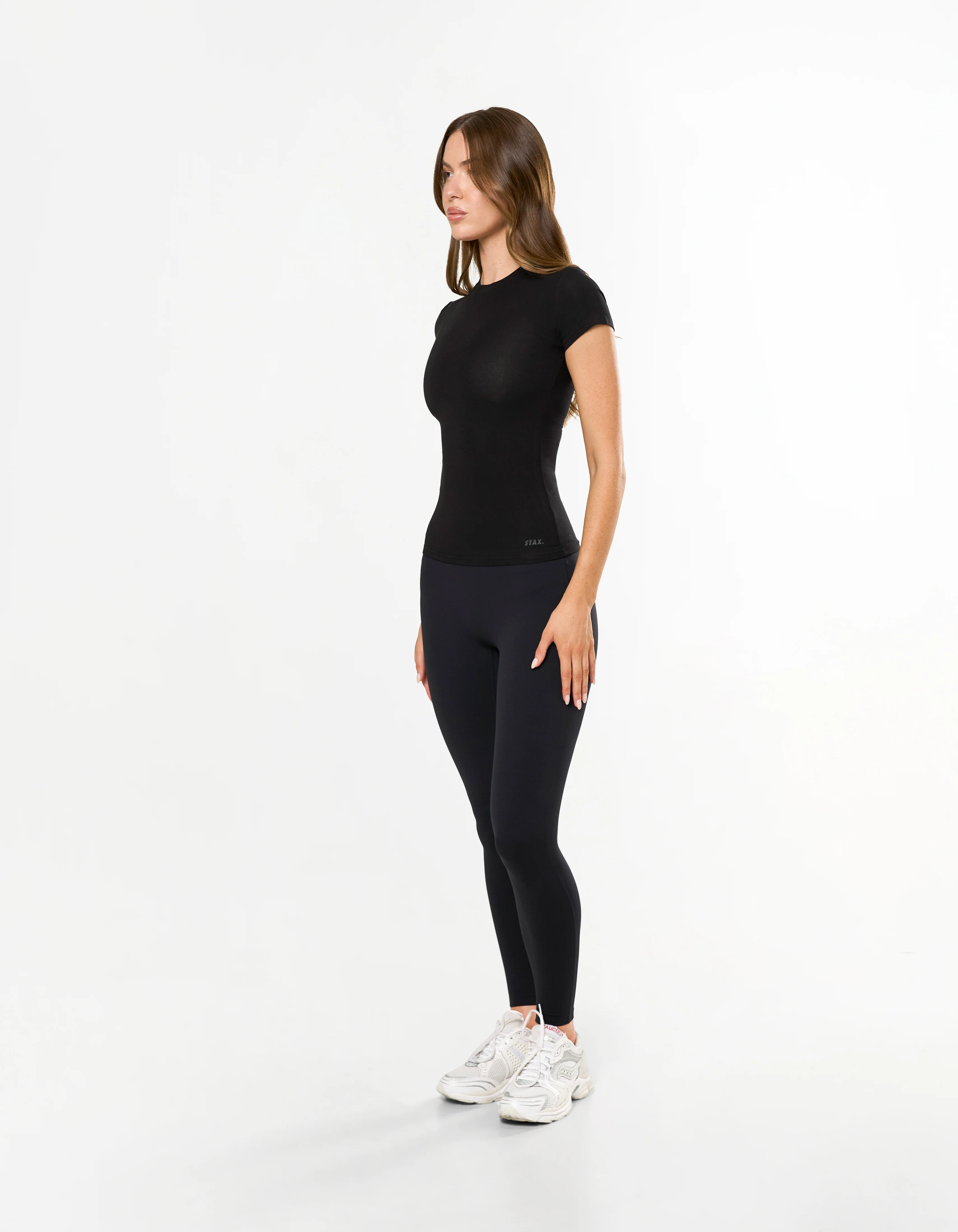 AW Womens Tee - Black - Image 7