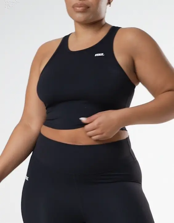 Cropped Tank NANDEX™ - Black - Image 10