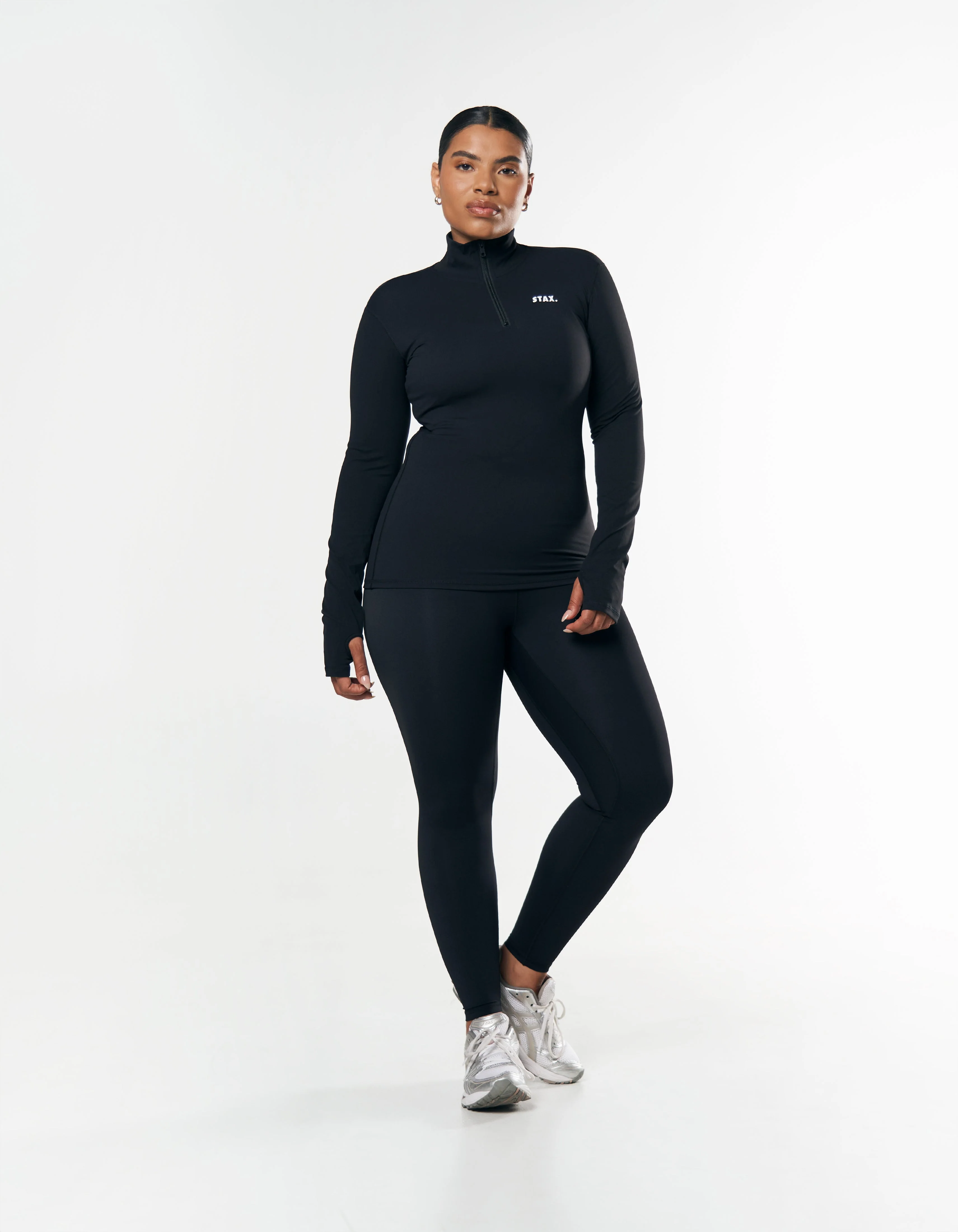 Long Sleeve Body Top NANDEX™ - Black - Image 3