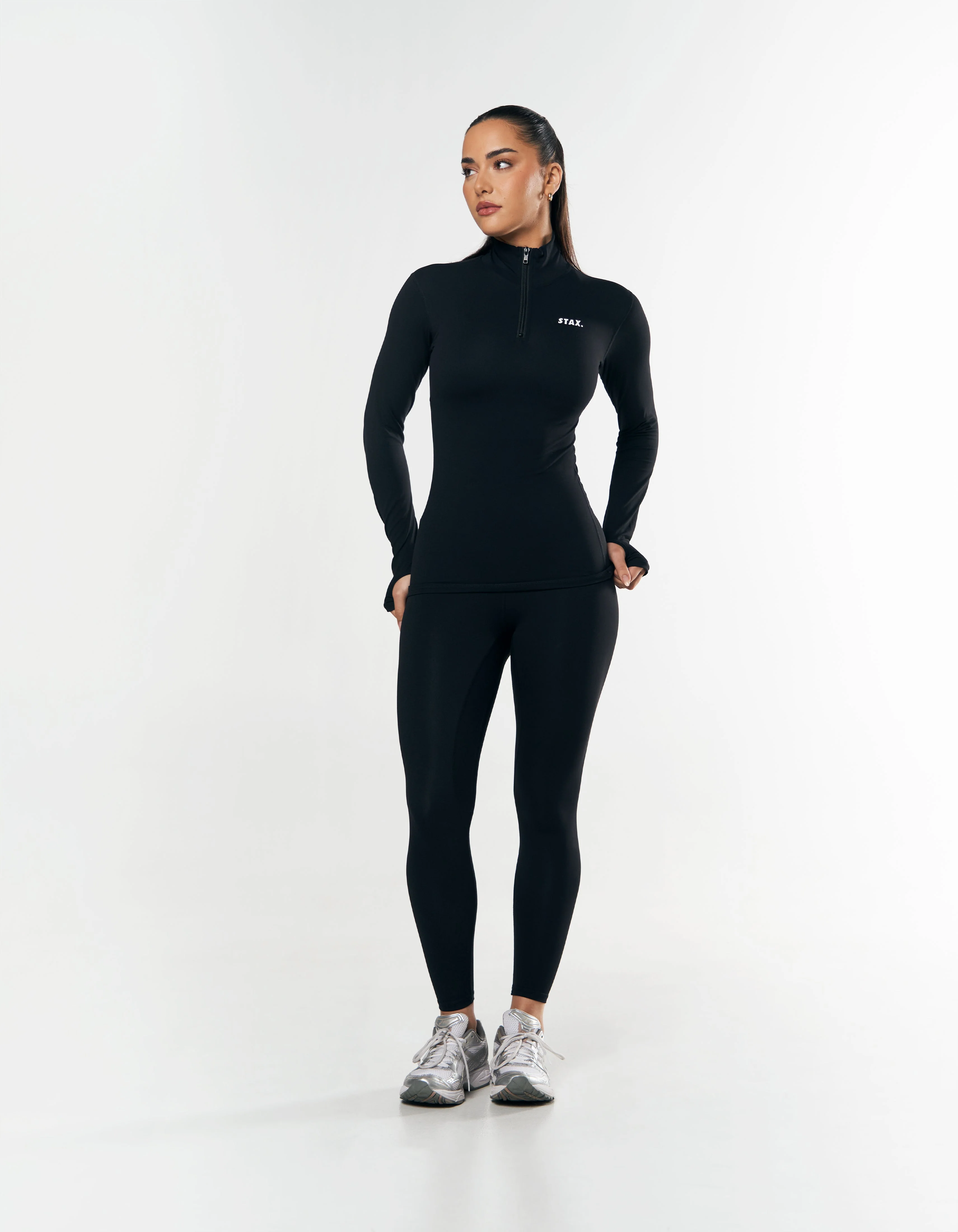 Long Sleeve Body Top NANDEX™ - Black - Image 8