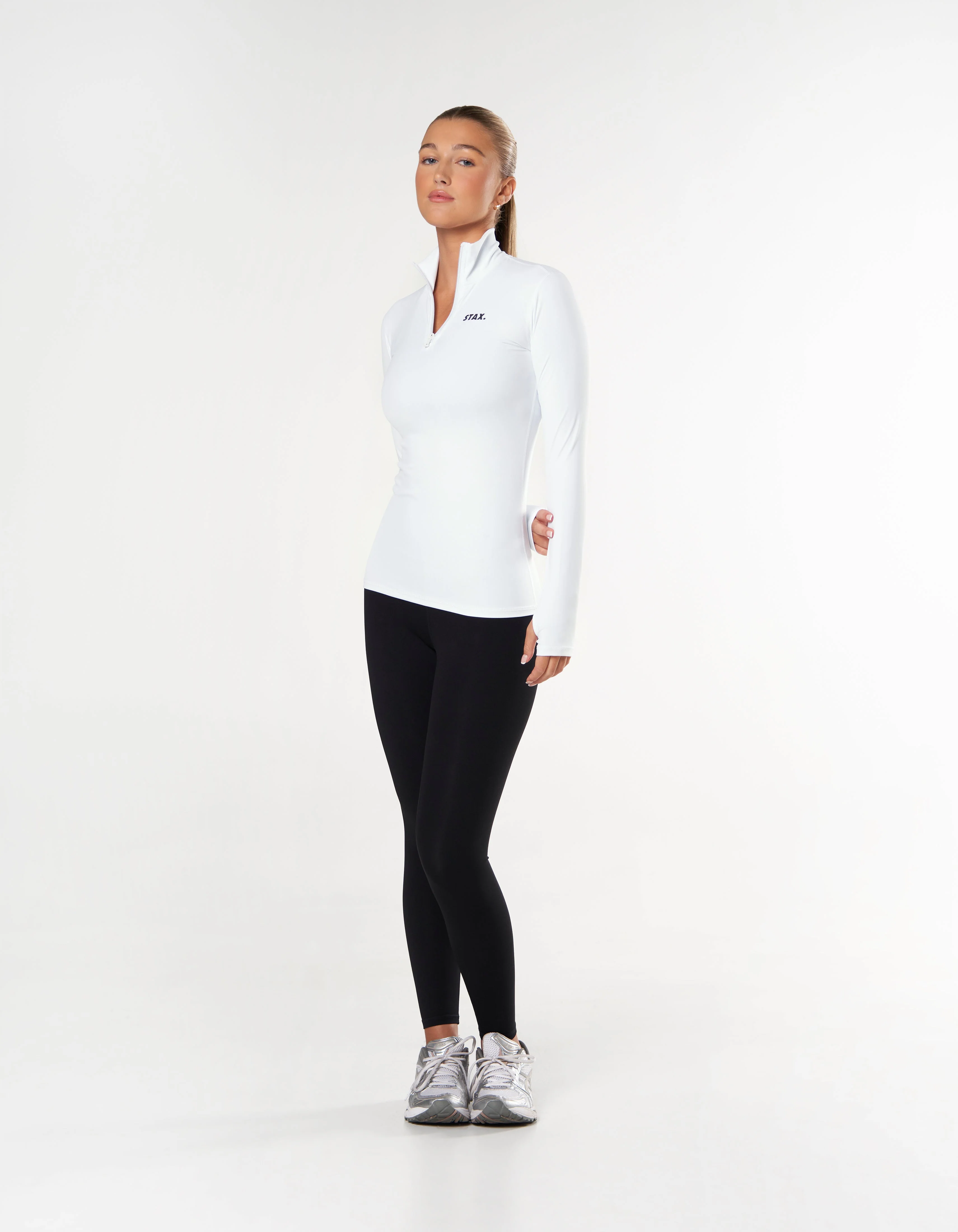Long Sleeve Body Top NANDEX™ - White - Image 4