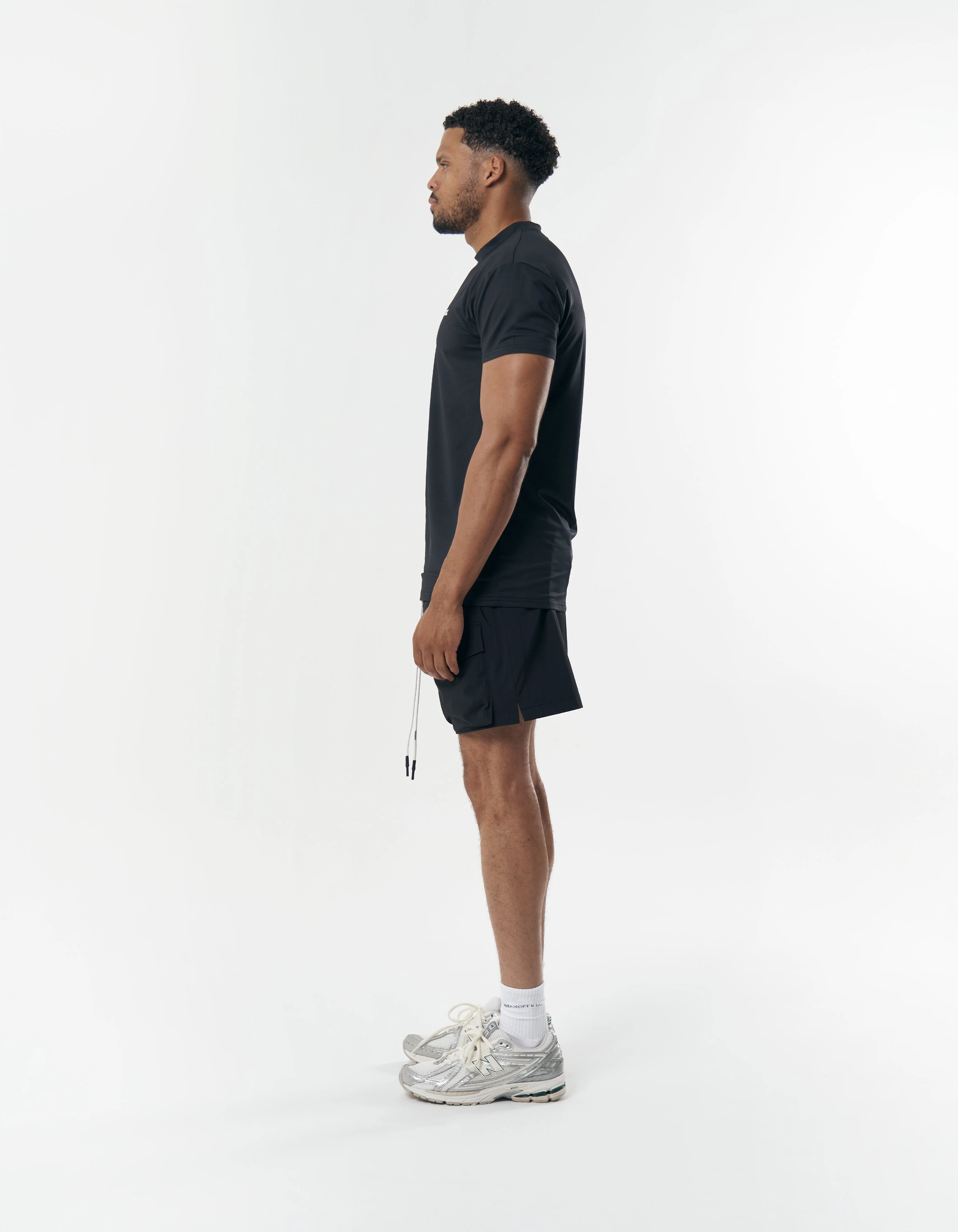 Mens Drift Shorts - Black - Image 5