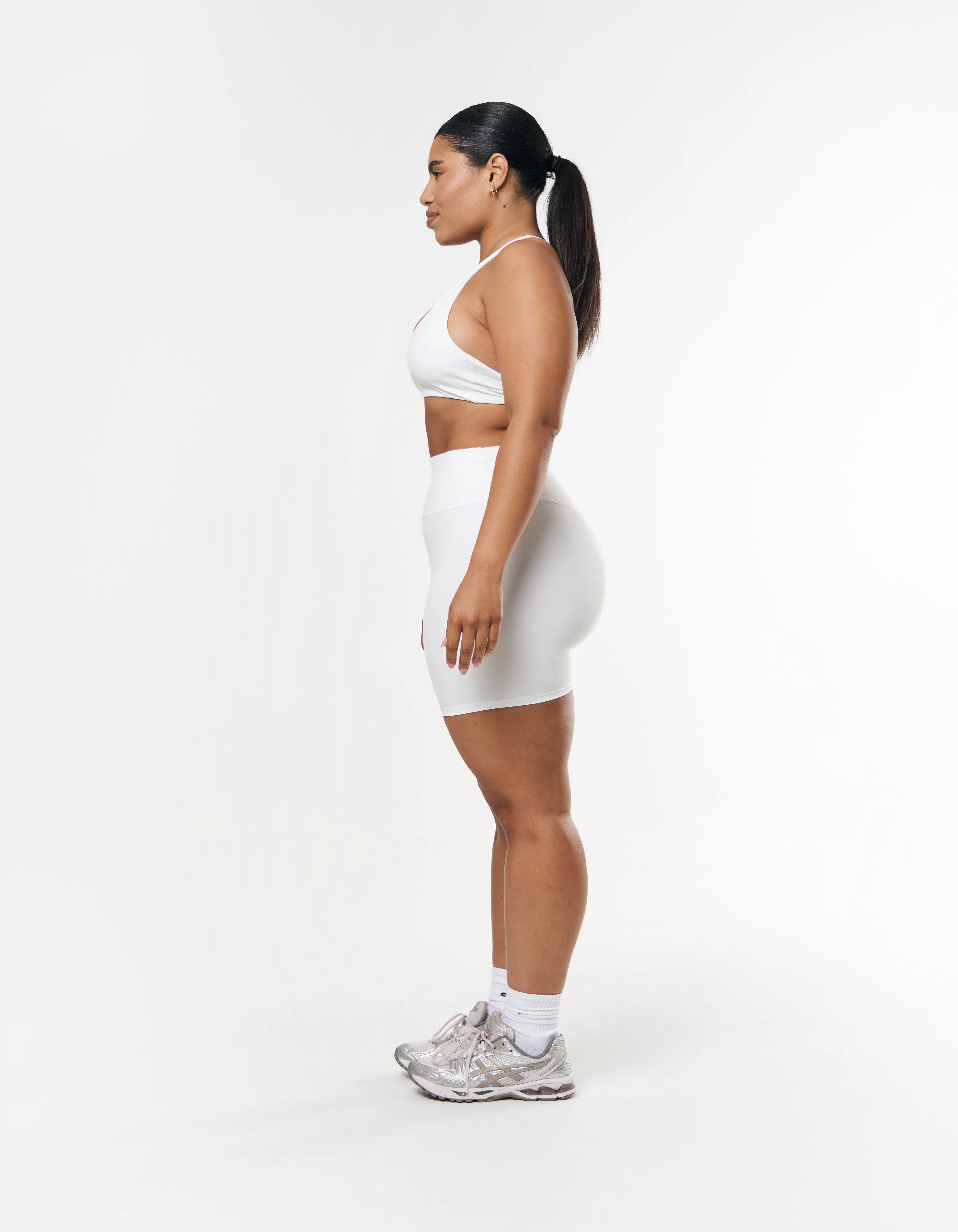 Midi Bike Shorts NANDEX™ - White - Image 7