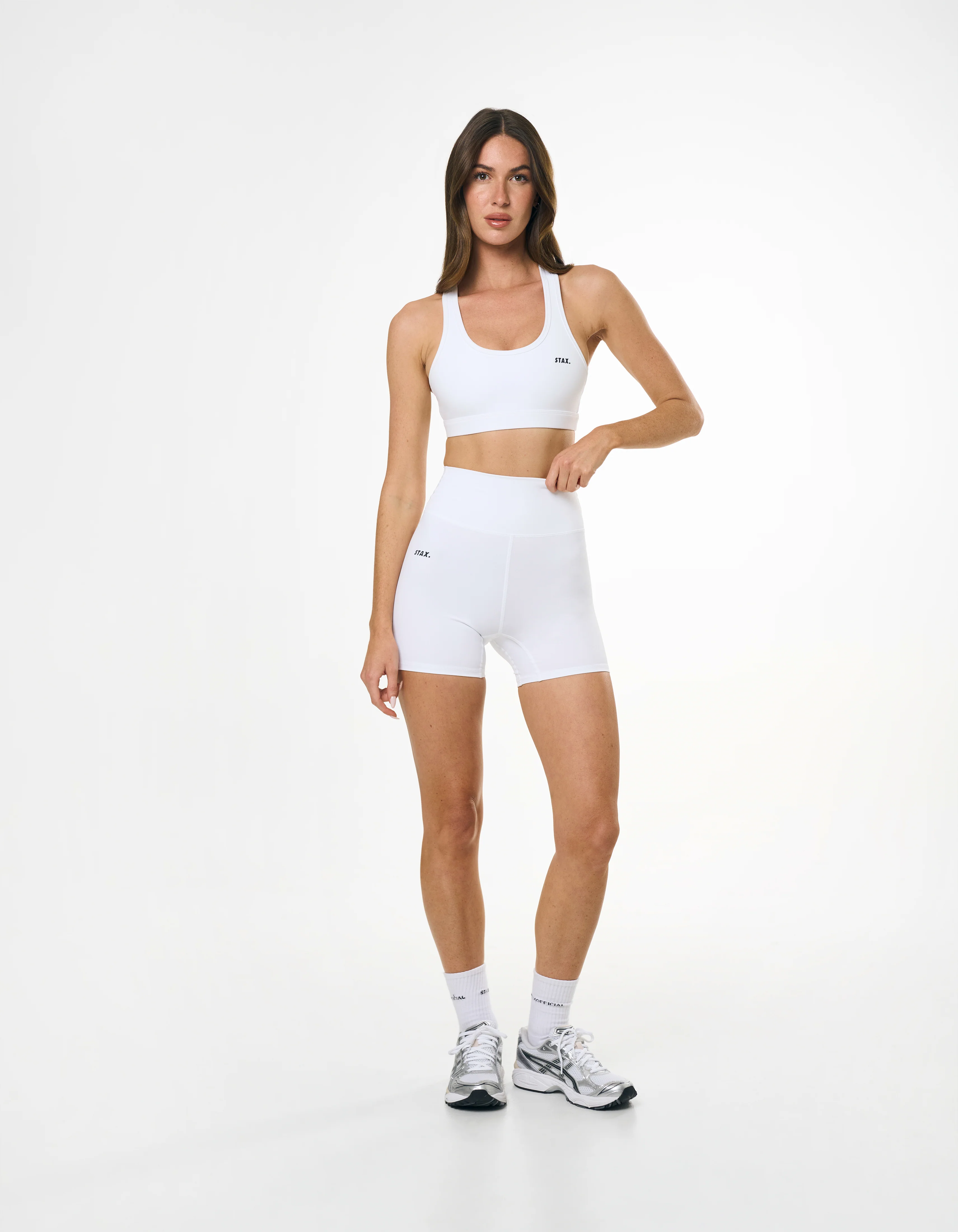 Midi Bike Shorts NANDEX™ - White - Image 8
