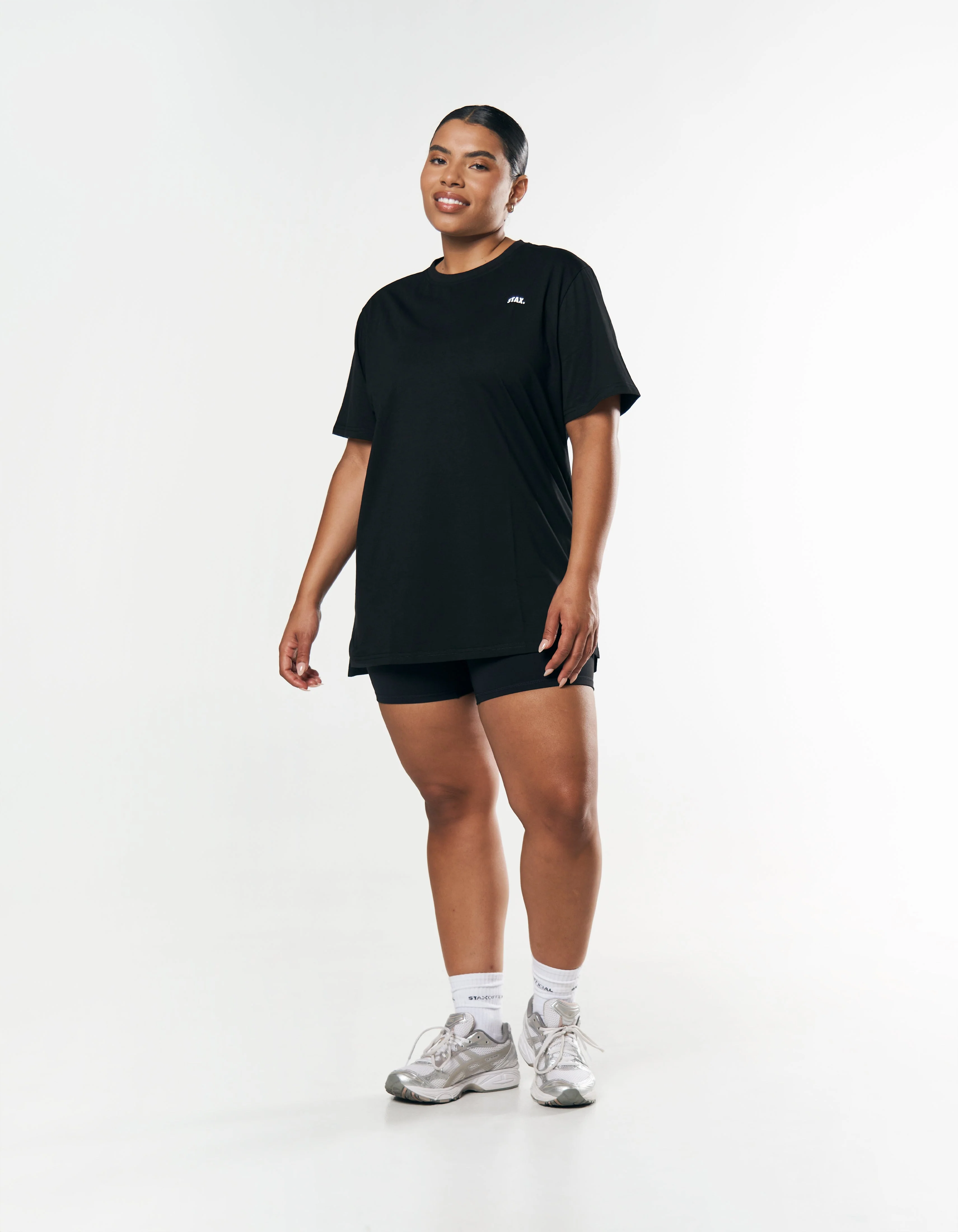 Oversize Tee - Black - Image 9