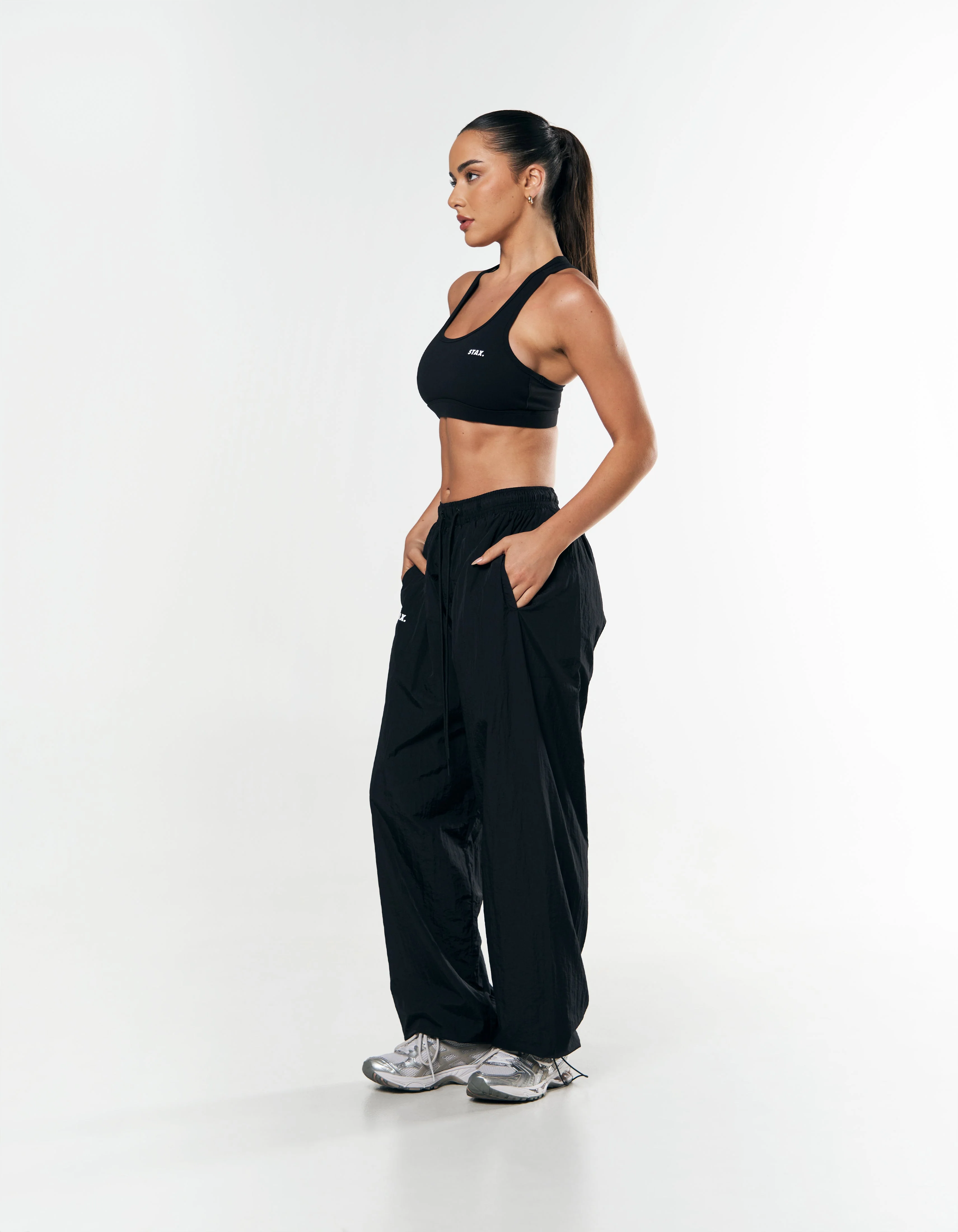 Parachute Pants - Black - Image 4