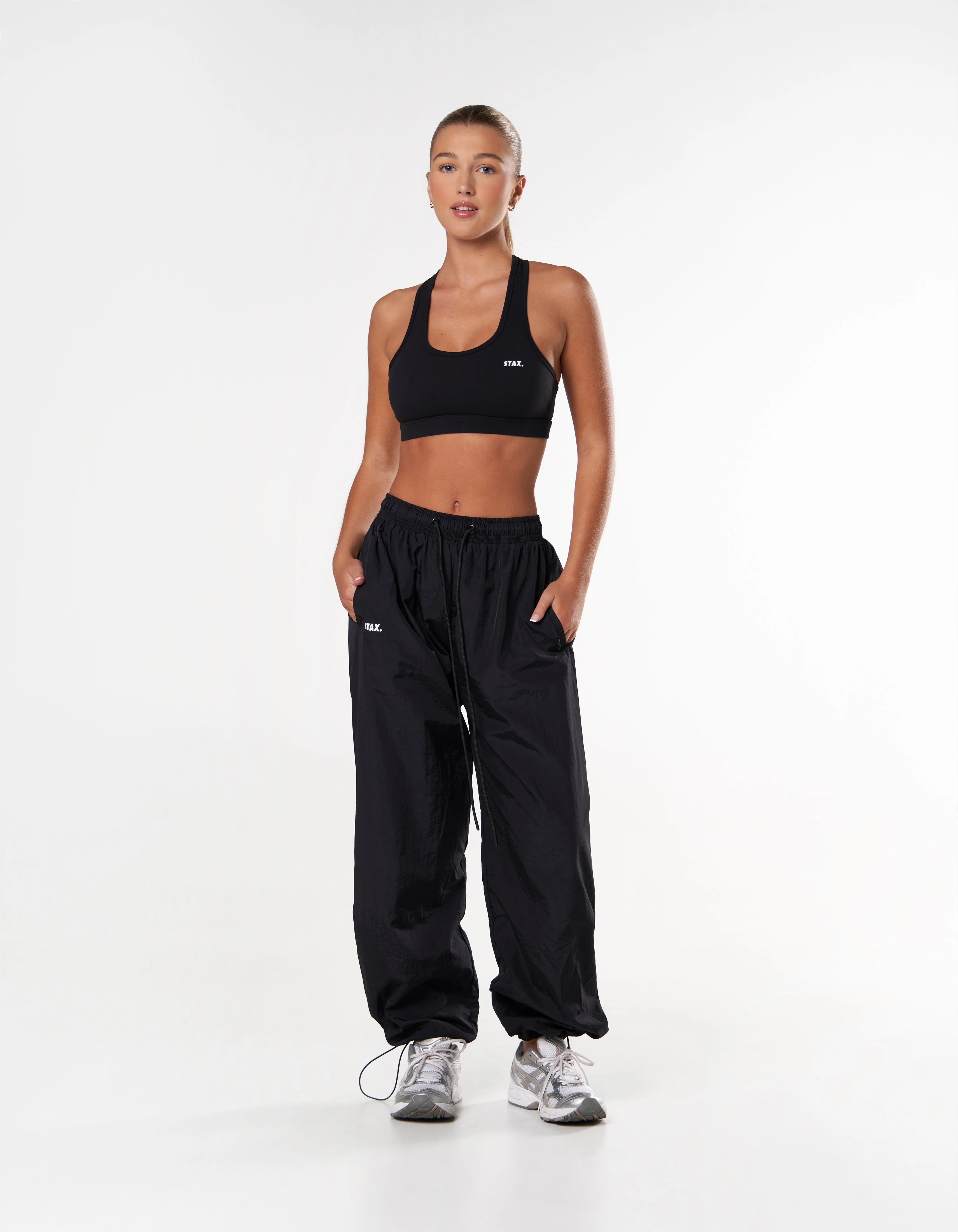 Parachute Pants - Black - Image 5