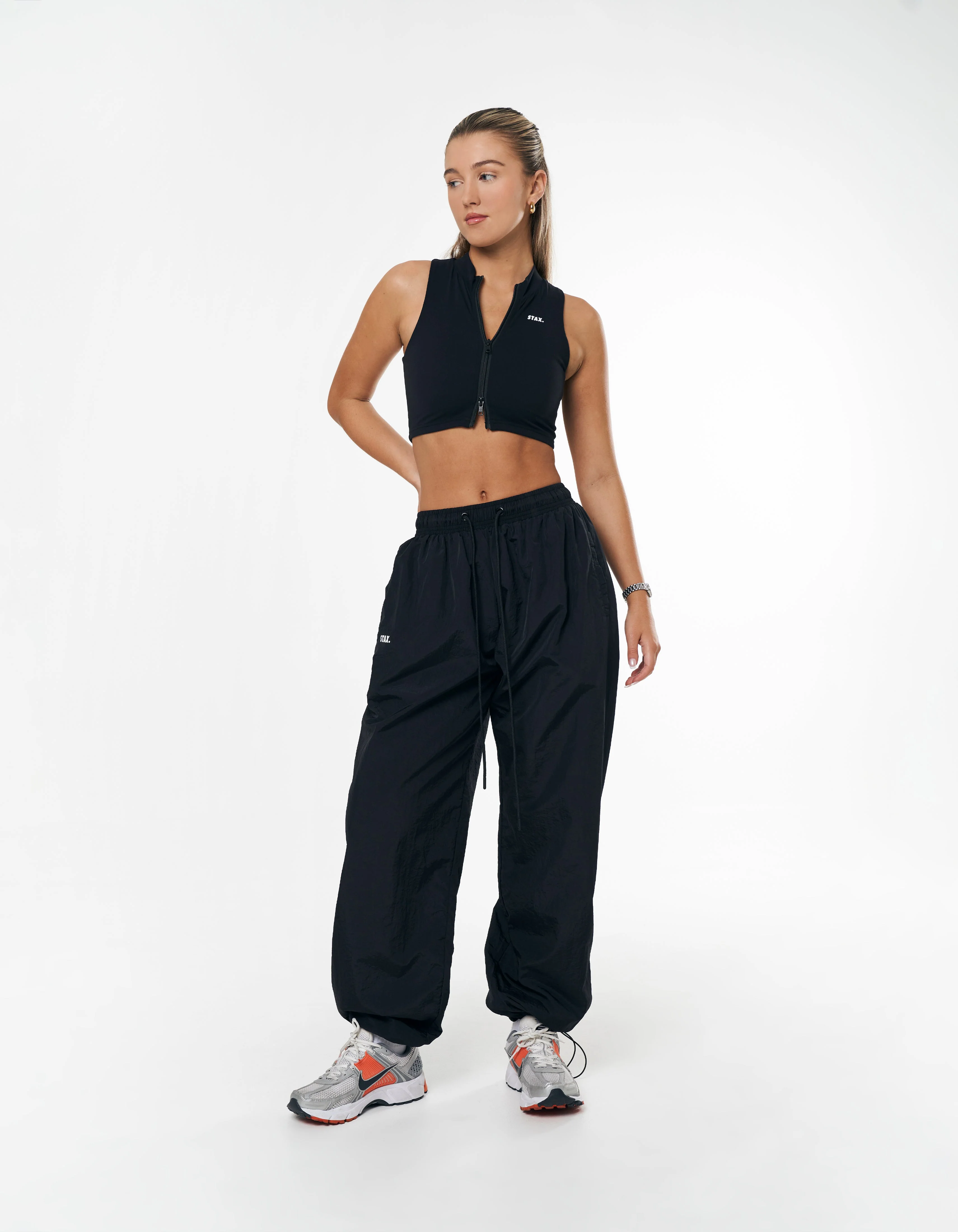 Parachute Pants - Black - Image 6