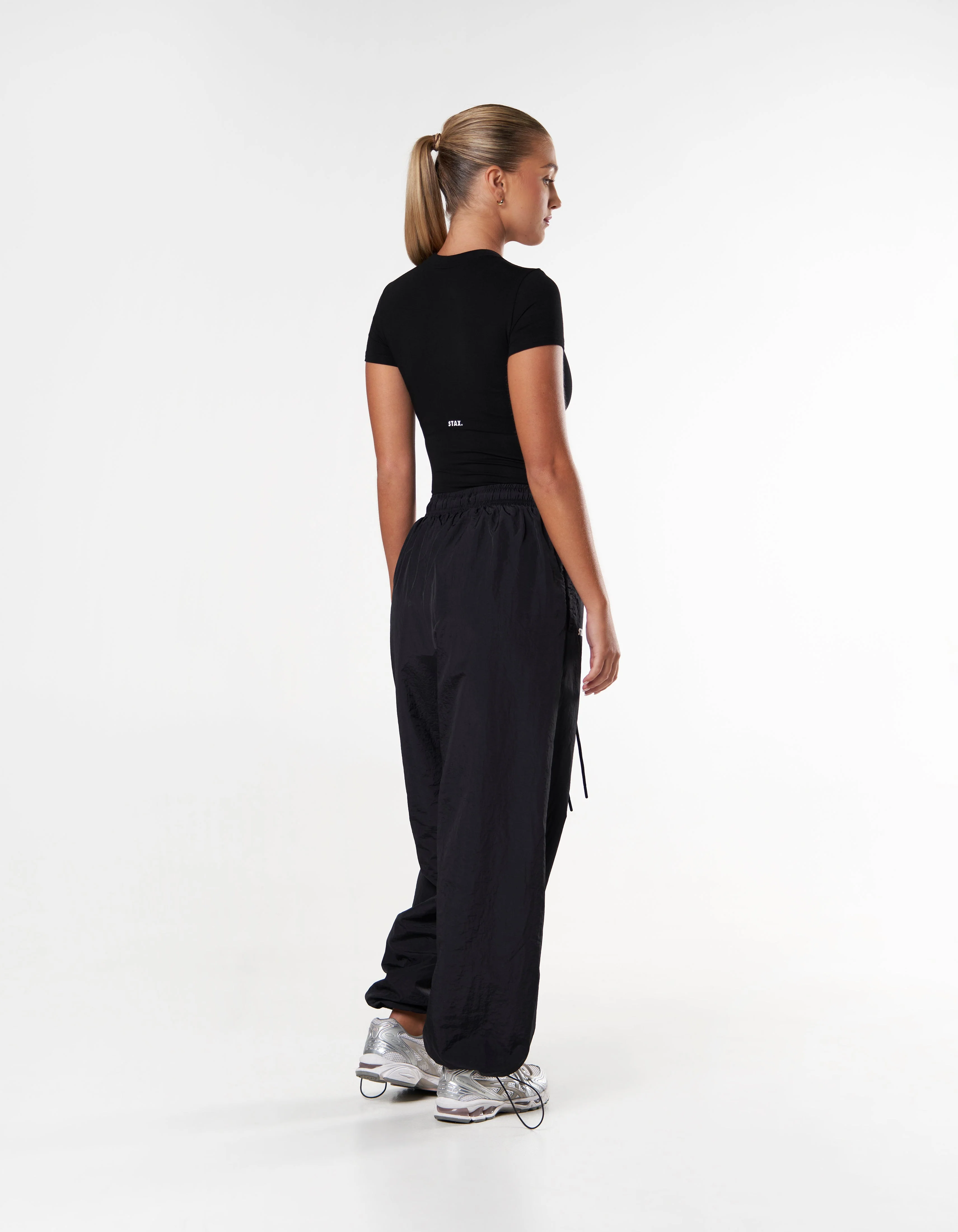 Parachute Pants - Black - Image 7