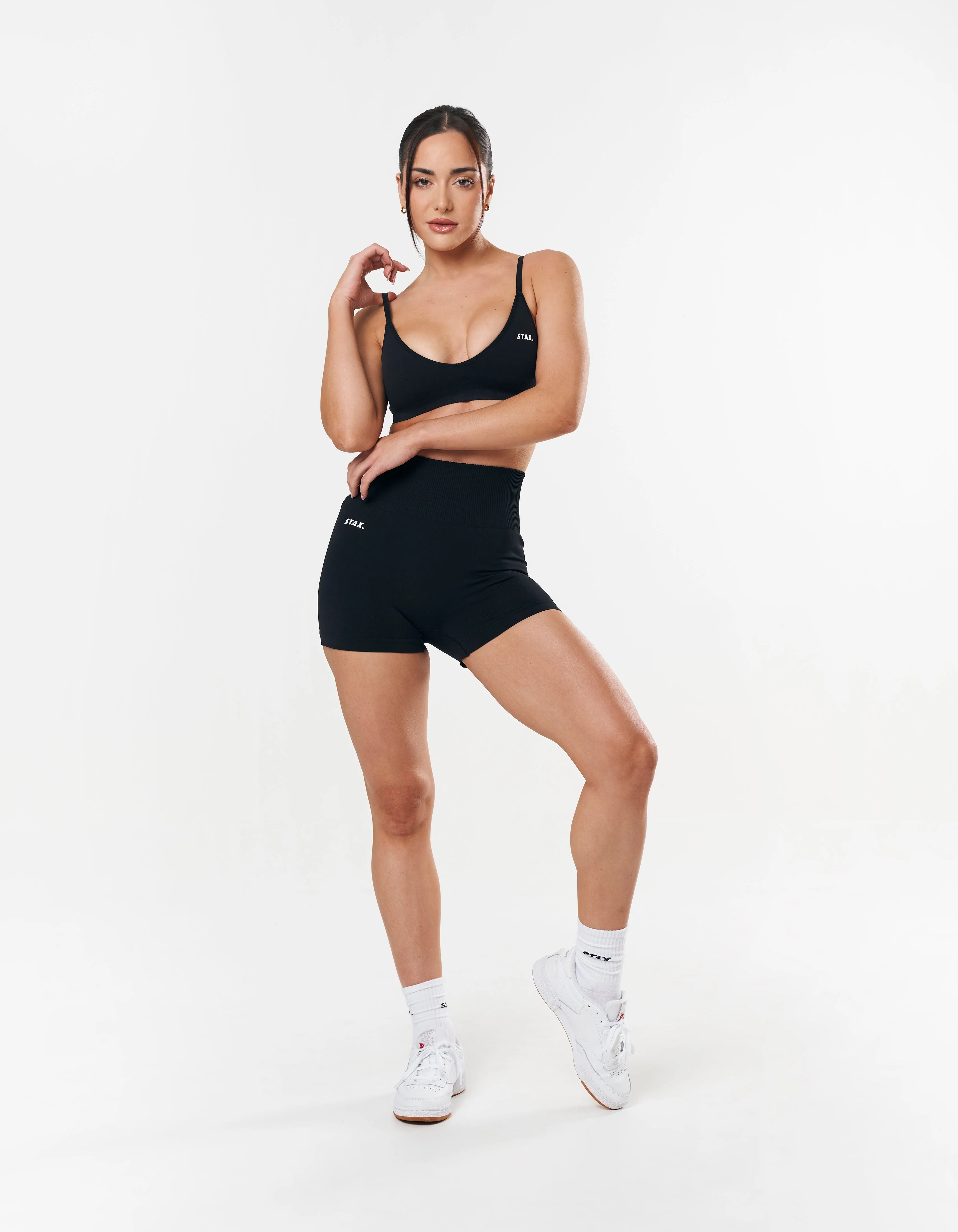 Premium Seamless Mini Bike Shorts - Astro - Image 11