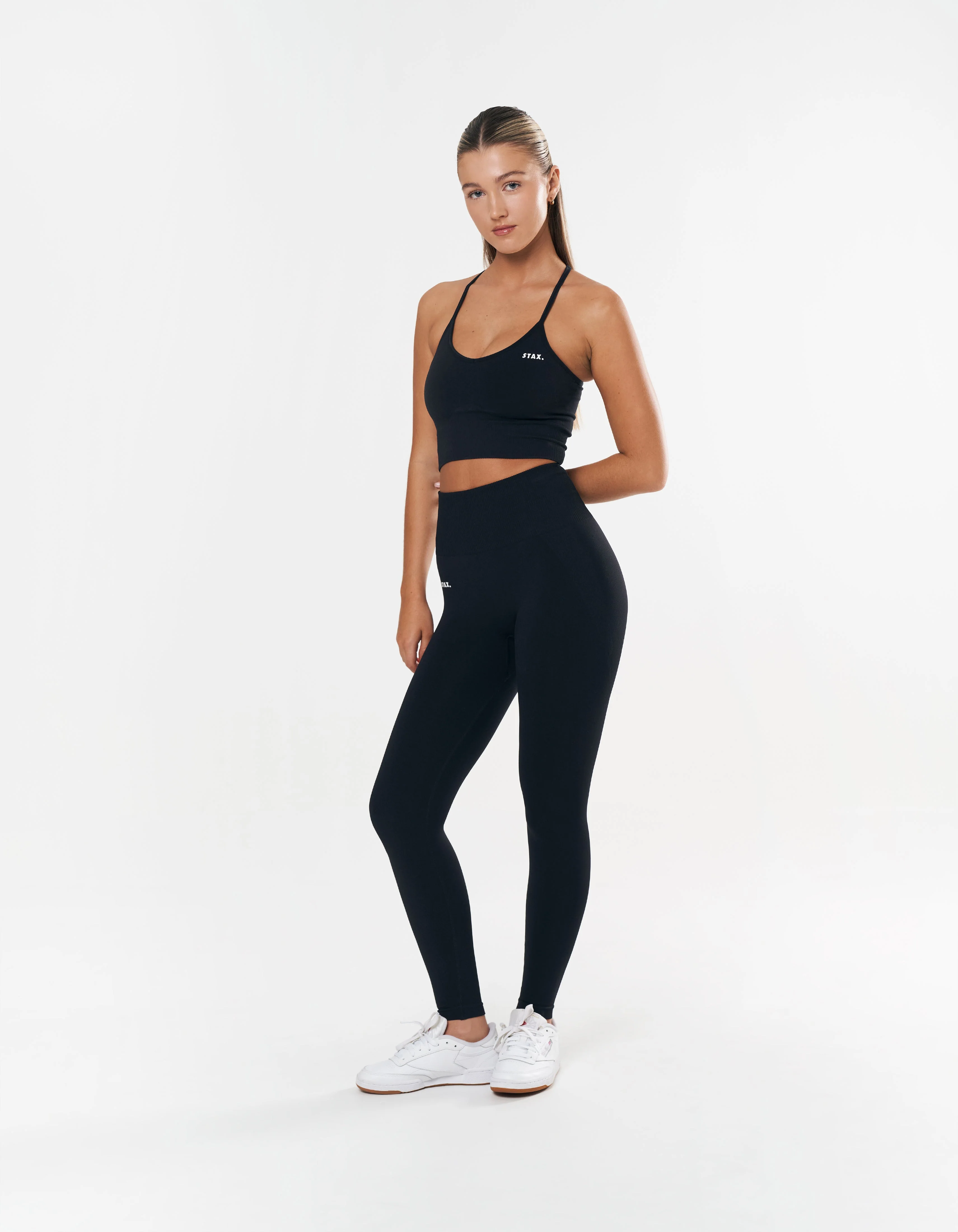 Premium Seamless Strappy Crop - Astro - Image 4