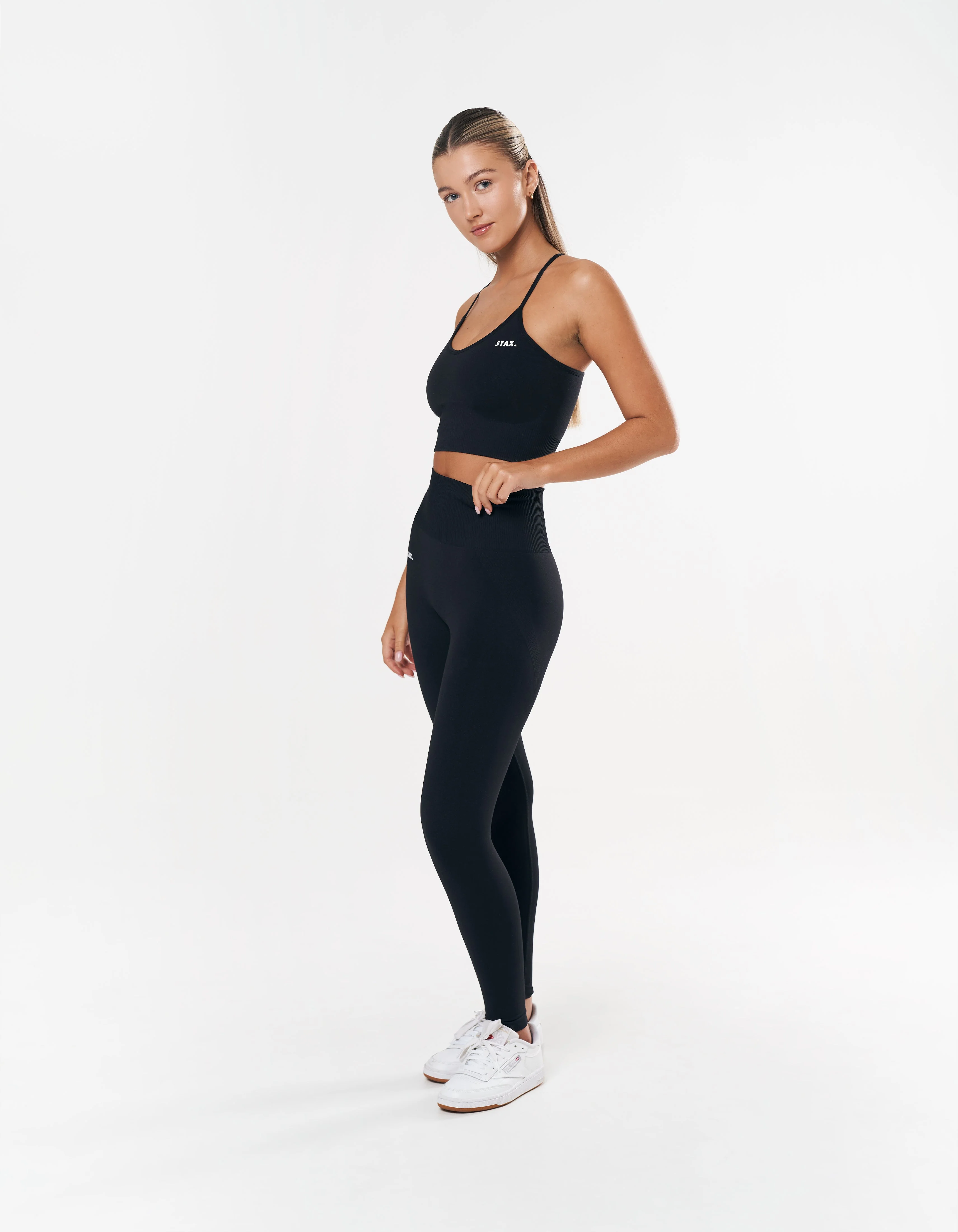 Premium Seamless Strappy Crop - Astro - Image 8