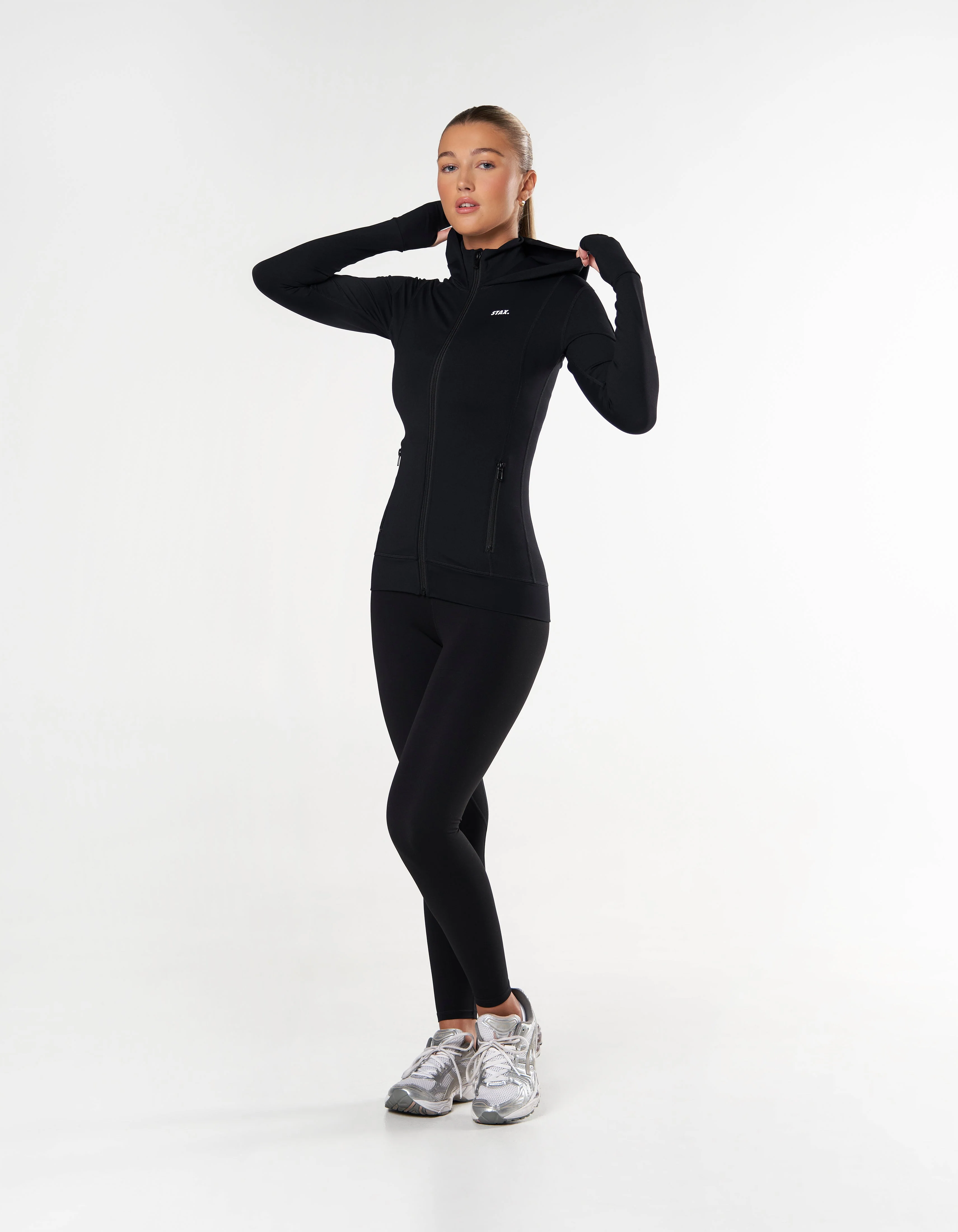 Zip Jacket Hoodie NANDEX™ - Black - Image 4