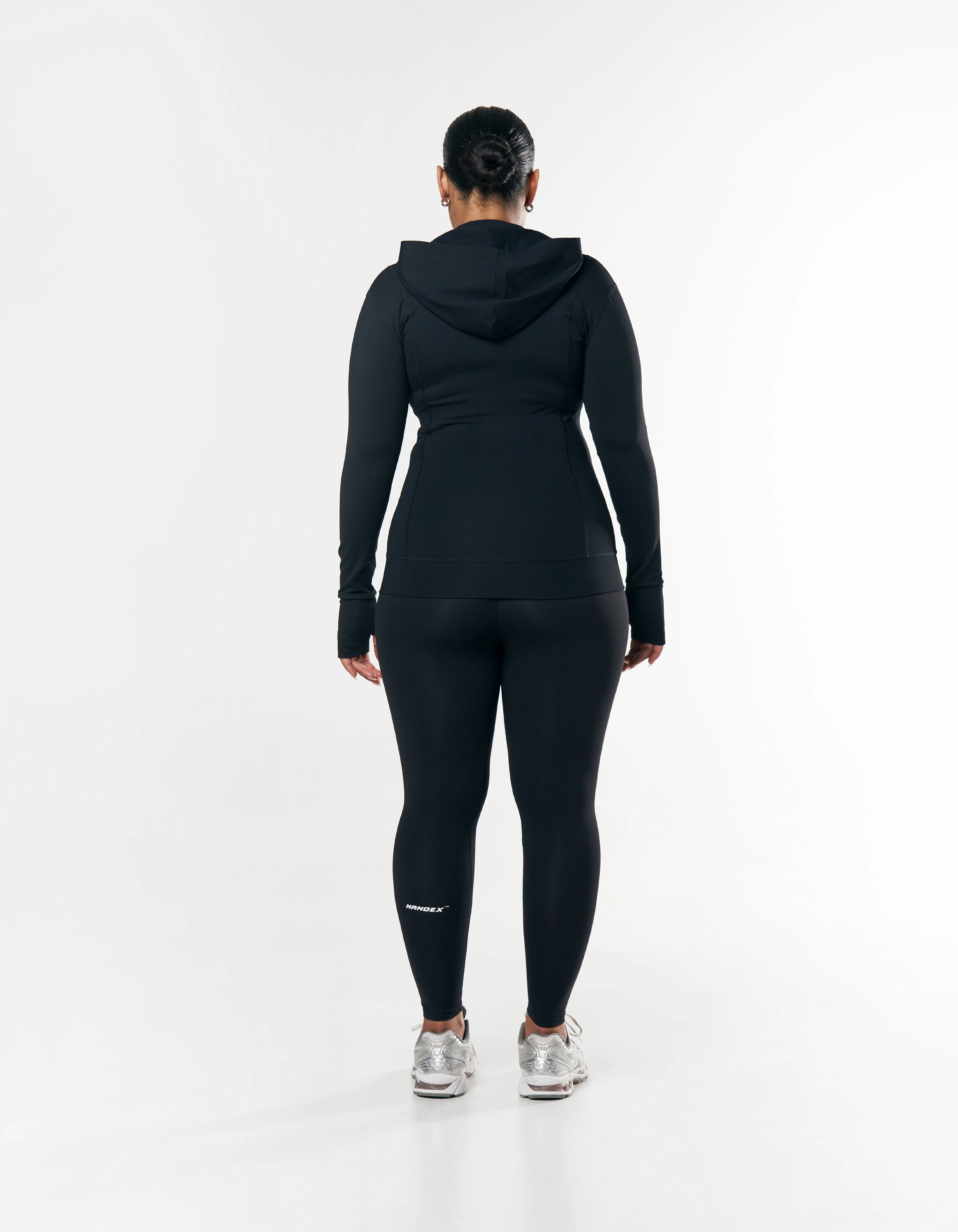 Zip Jacket Hoodie NANDEX™ - Black - Image 8