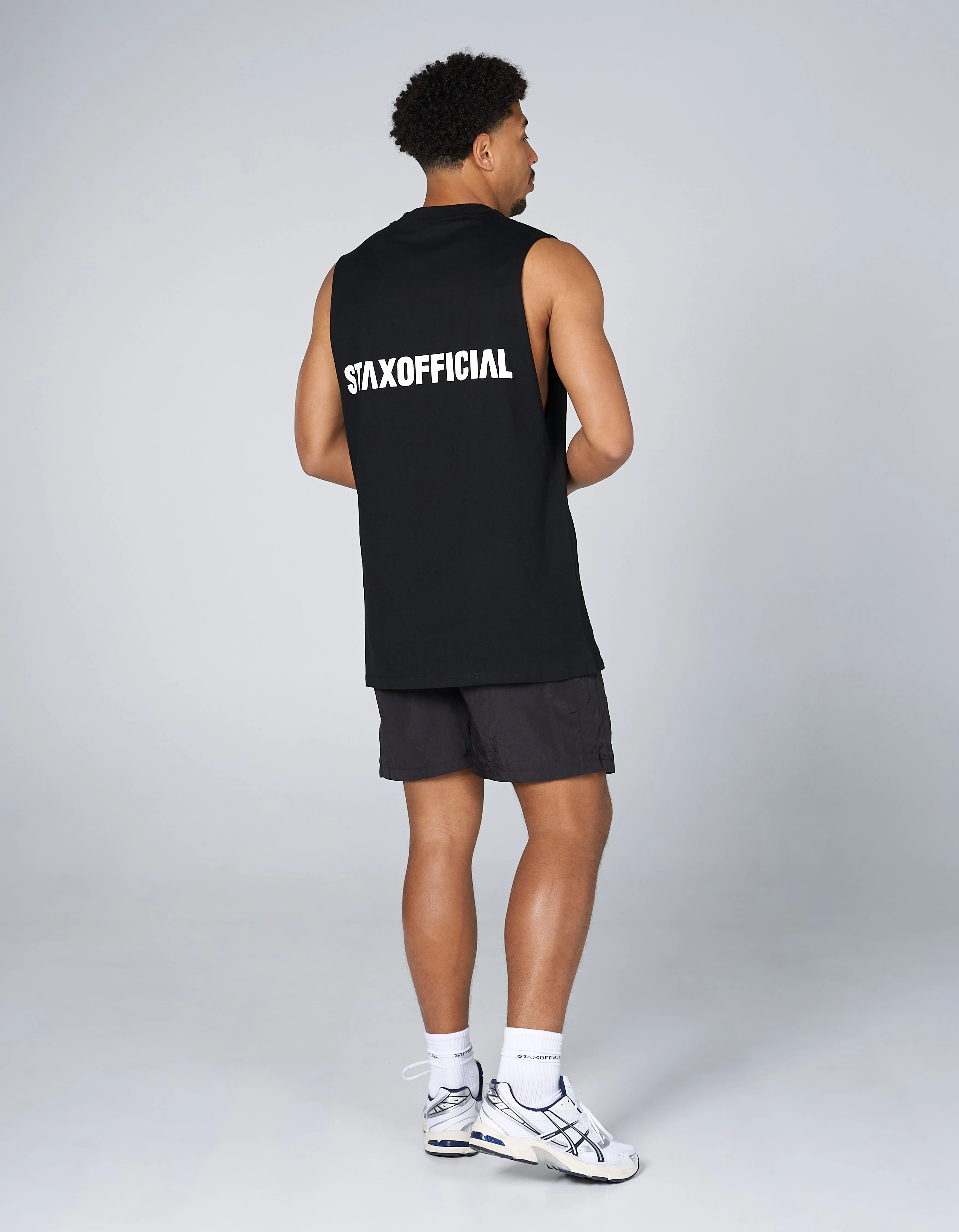 Mens Tank - Black - Image 3