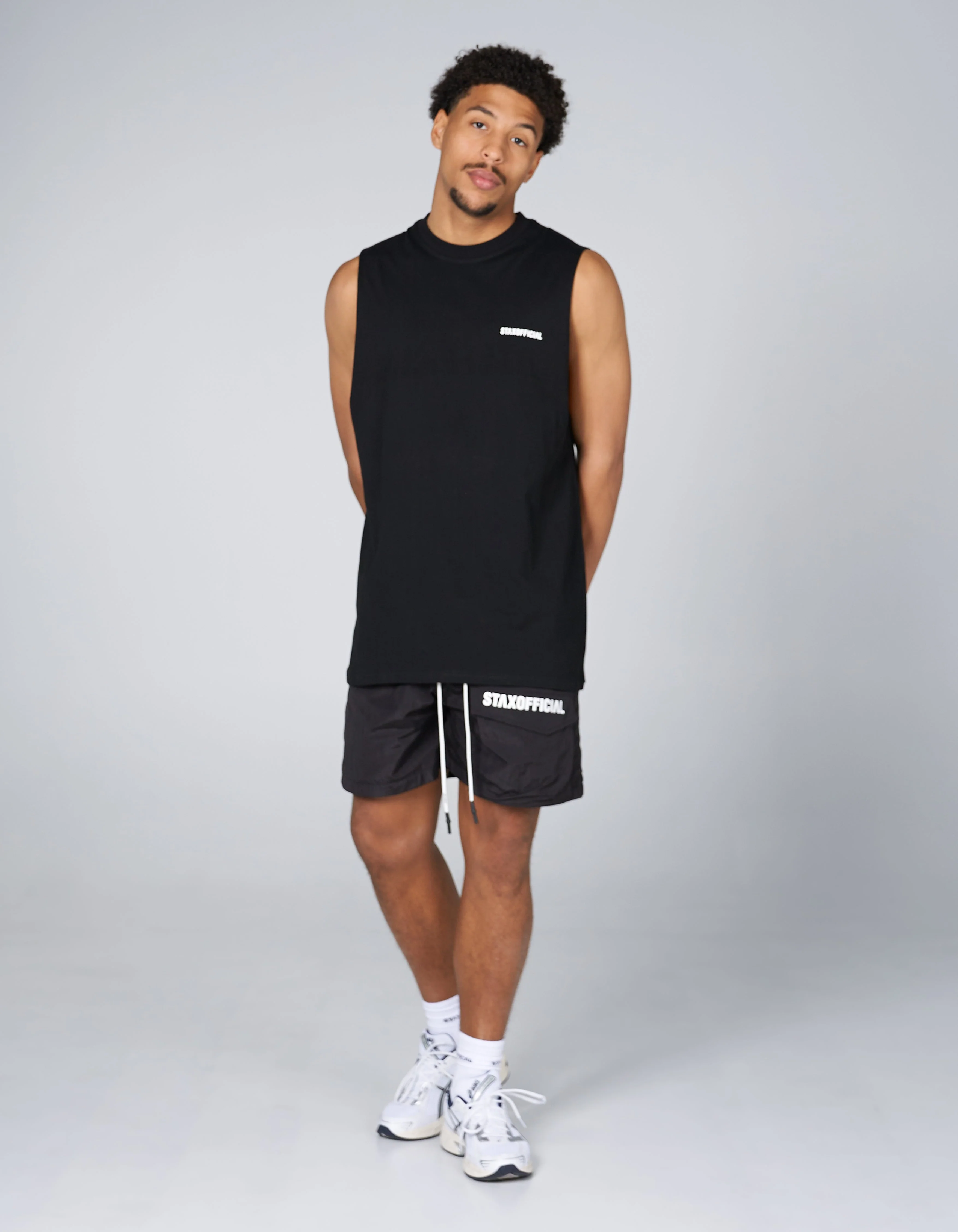 Mens Tank - Black - Image 4