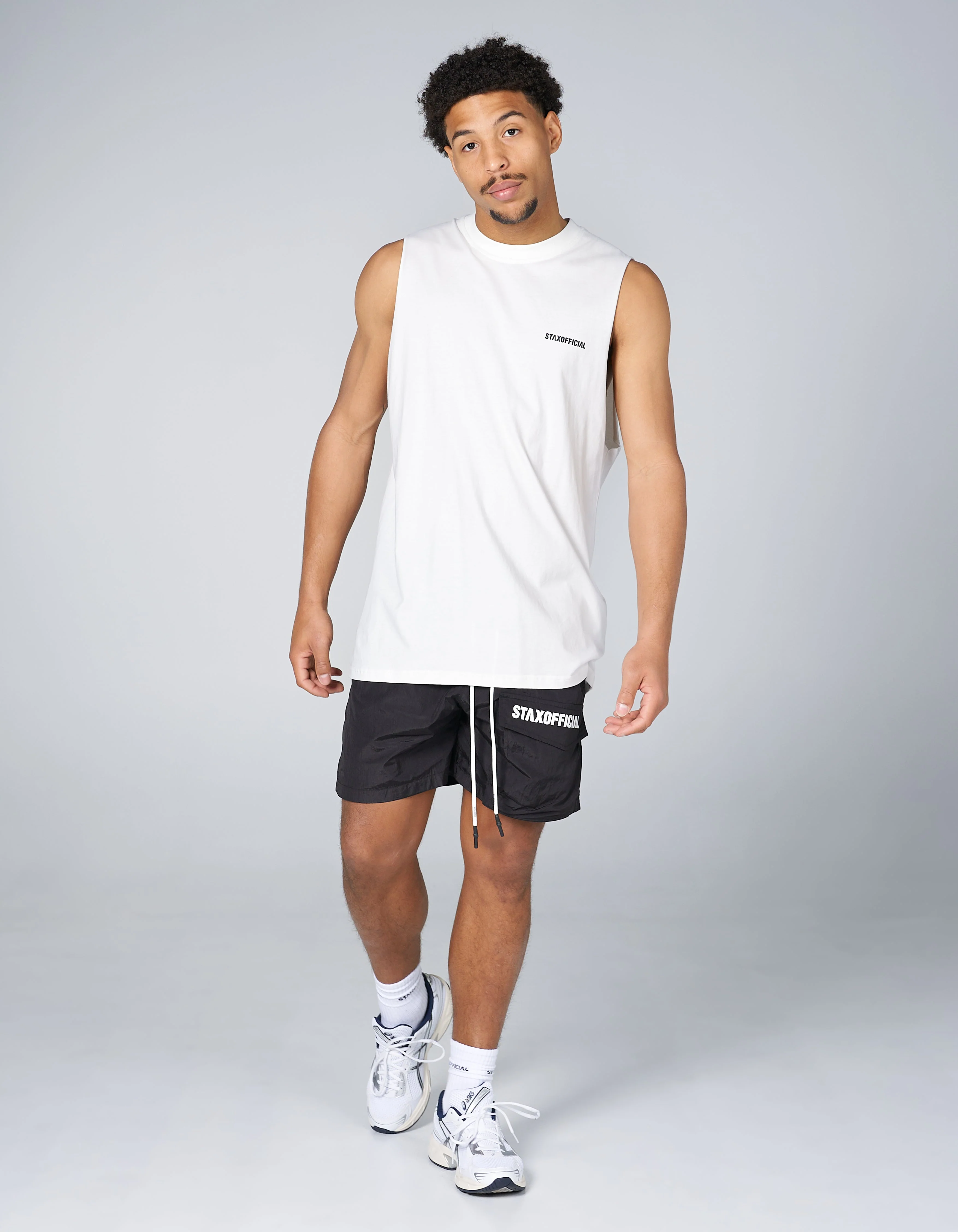Mens Tank - White - Image 3