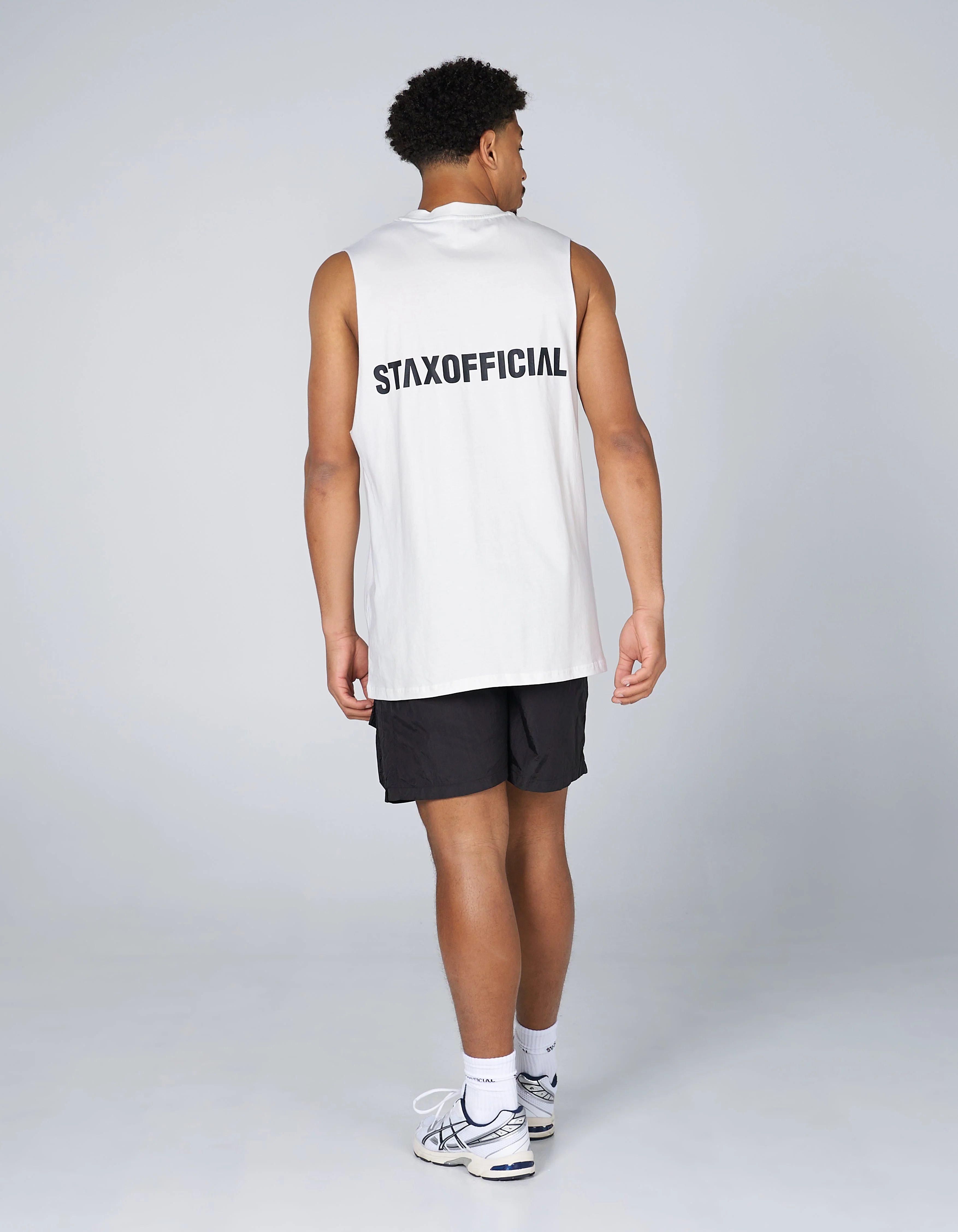 Mens Tank - White - Image 4