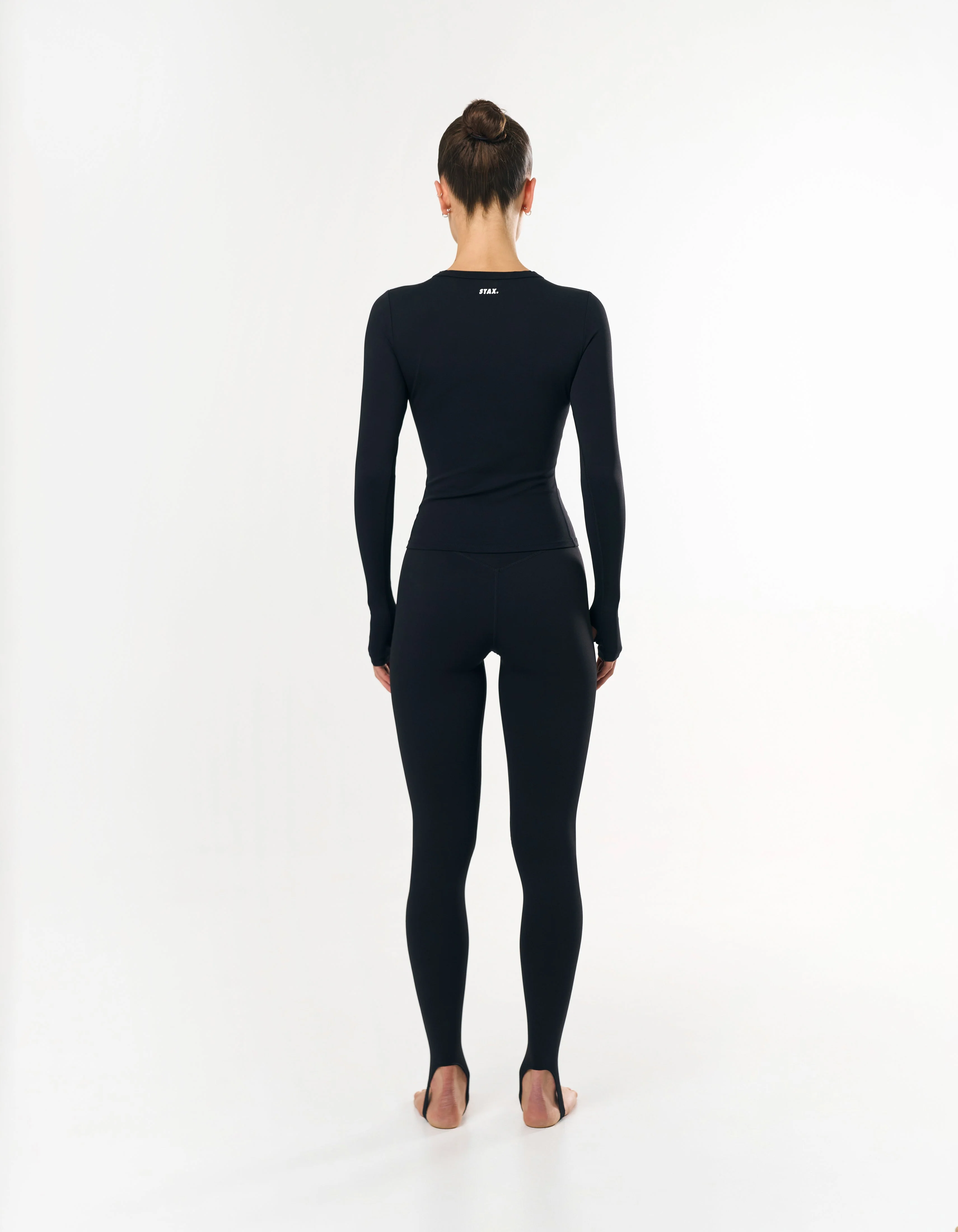 Stirrup Tights Airlyte - Black - Image 5
