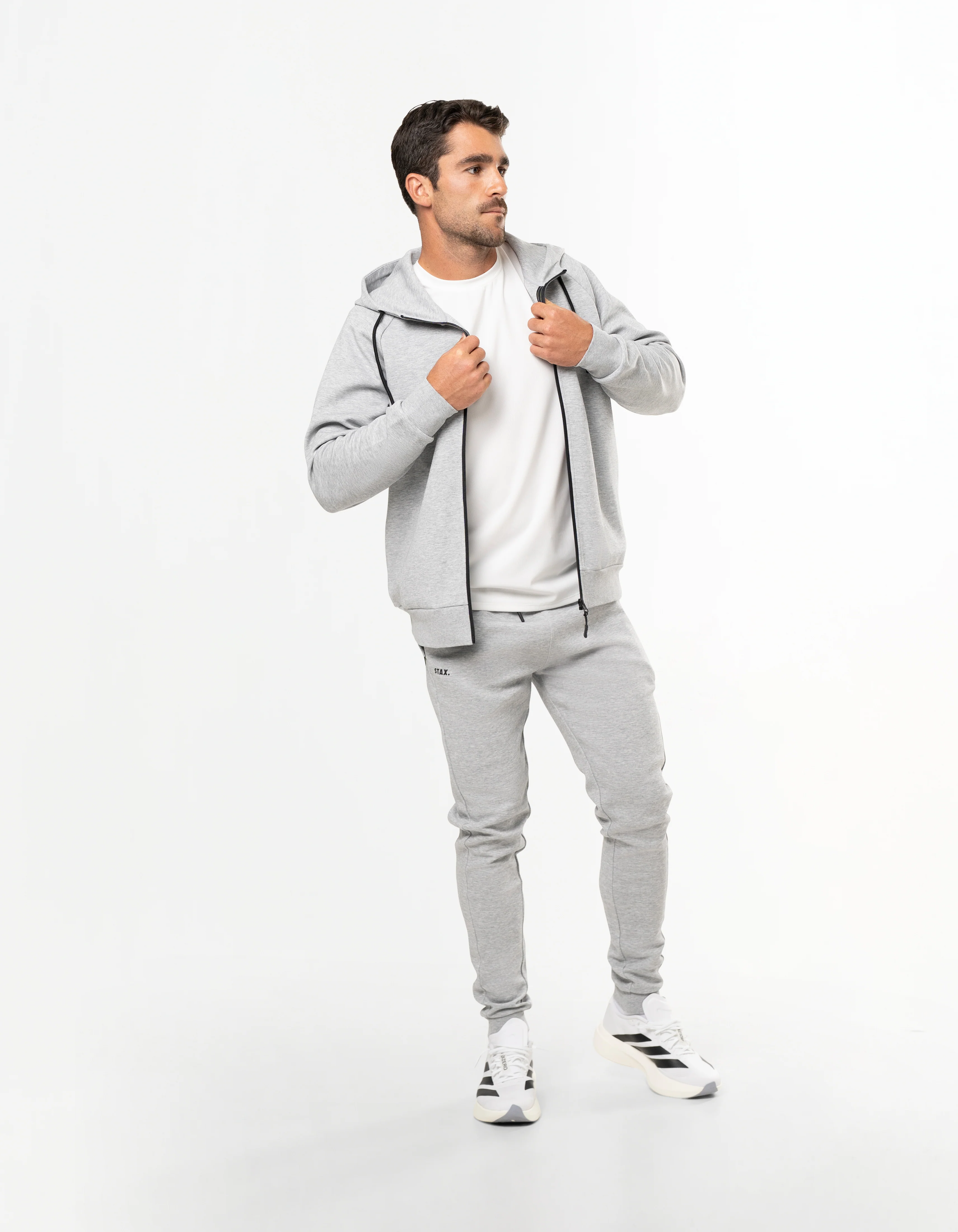 Tec Hoodie - Grey Marle - Image 5